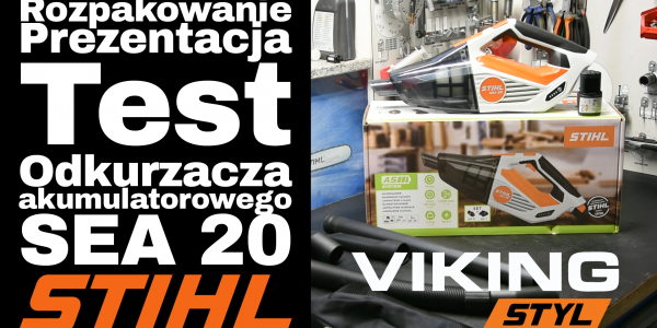 STIHL SEA 20 - NOWOŚĆ 2022 - Ręczny odkurzacz akumulatorowy